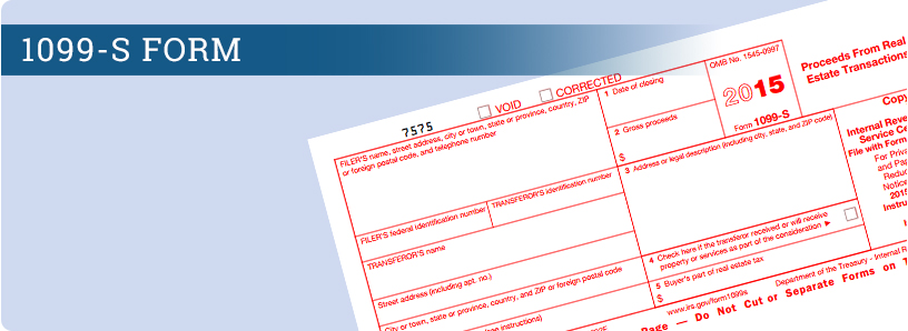 1099-S Form