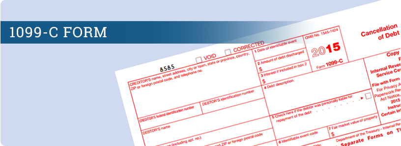 1099 C Form 1099 C Form